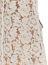 SELF PORTRAIT - SELF PORTRAIT - ’White Lace Contrast Collar Mini’ dress - Women’s Clothing