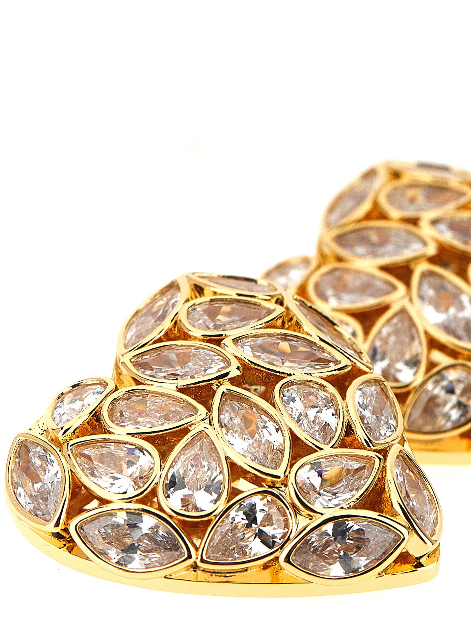 SELF PORTRAIT - SELF PORTRAIT - ’Embellished Heart’ earrings - Women’s Accessories