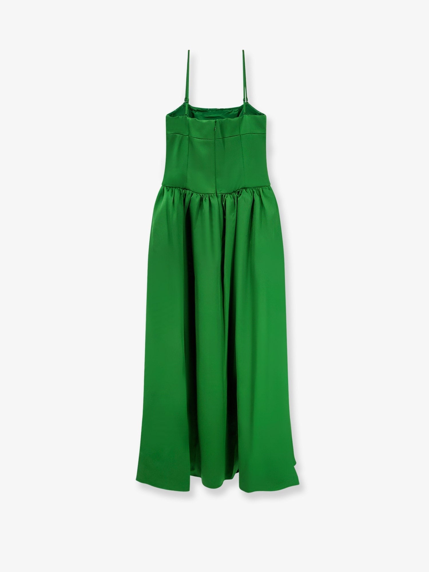 SELF PORTRAIT - Self Portrait Satin Long Dress - Women’s Clothing