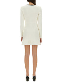 SELF-PORTRAIT - Self Portrait Beaded Knit Mini Dress - Woman-&gt;Clothing-&gt;Dresses