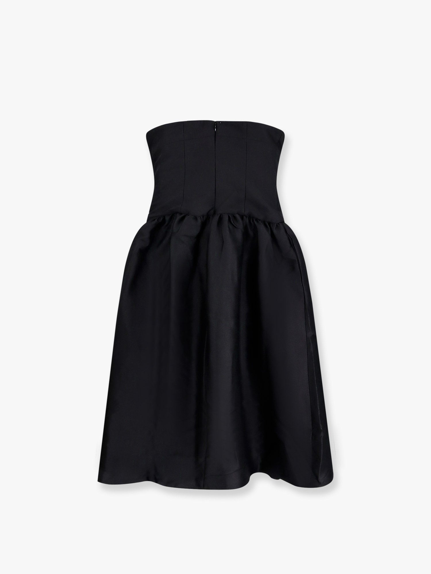 SELF PORTRAIT - Self Portrait Taffeta’ Décolleté Dress With Maxi Bow - Woman-&gt;Clothing-&gt;Dresses