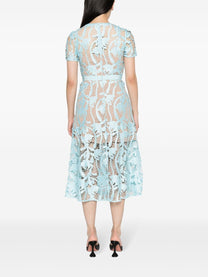 Self-Portrait - Self-portrait Dresses Clear Blue - Dresses