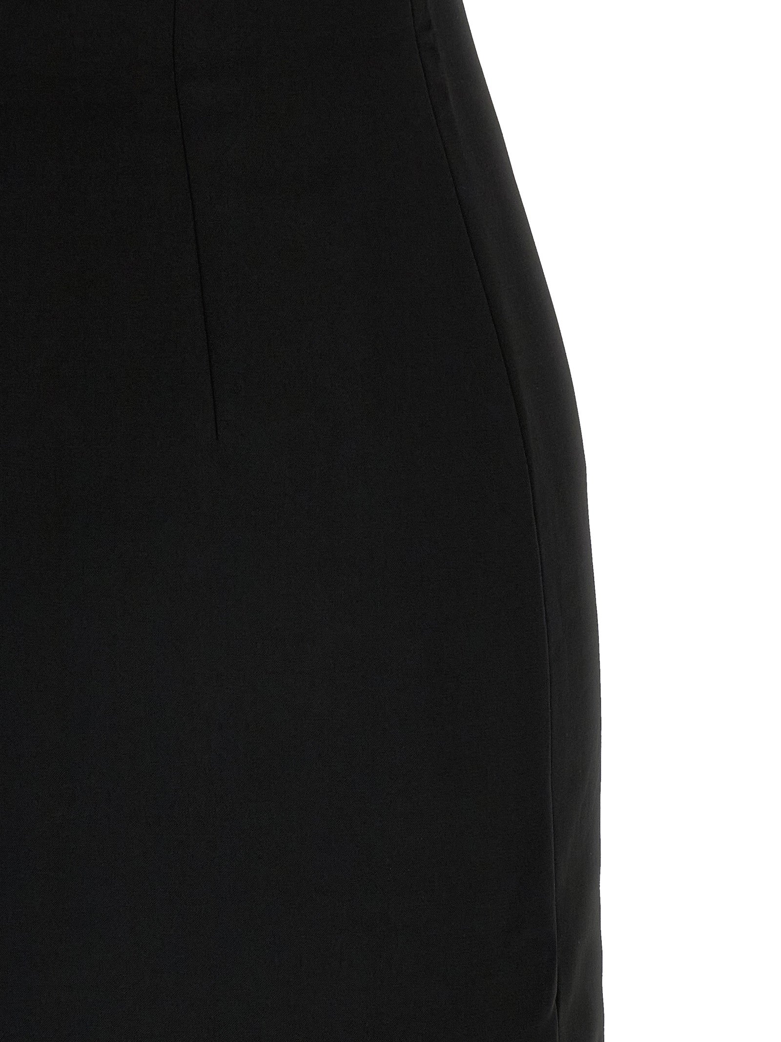 SELF PORTRAIT - SELF PORTRAIT - ’Black Crêpe Flower Maxi’ dress - Women’s Clothing