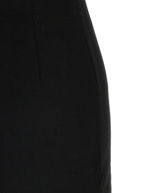 SELF PORTRAIT - SELF PORTRAIT - ’Black Crêpe Flower Maxi’ dress - Women’s Clothing