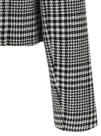 SELF PORTRAIT - SELF PORTRAIT - ’Houndstooth Crystal Trim’ blazer - Women’s Clothing