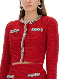 SELF-PORTRAIT - Self Portrait Textured Knit Cardigan - Woman-&gt;Clothing-&gt;Jackets