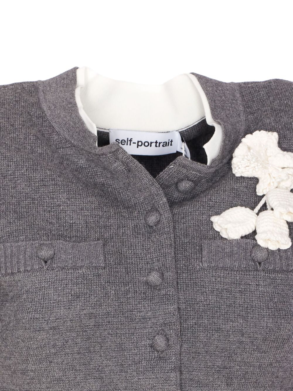 Self-Portrait - Self-portrait Sweaters Grey - Topwear