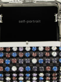 SELF PORTRAIT - SELF PORTRAIT - ’Multi Crystal Chainmail’ handbag - Women’s Bags