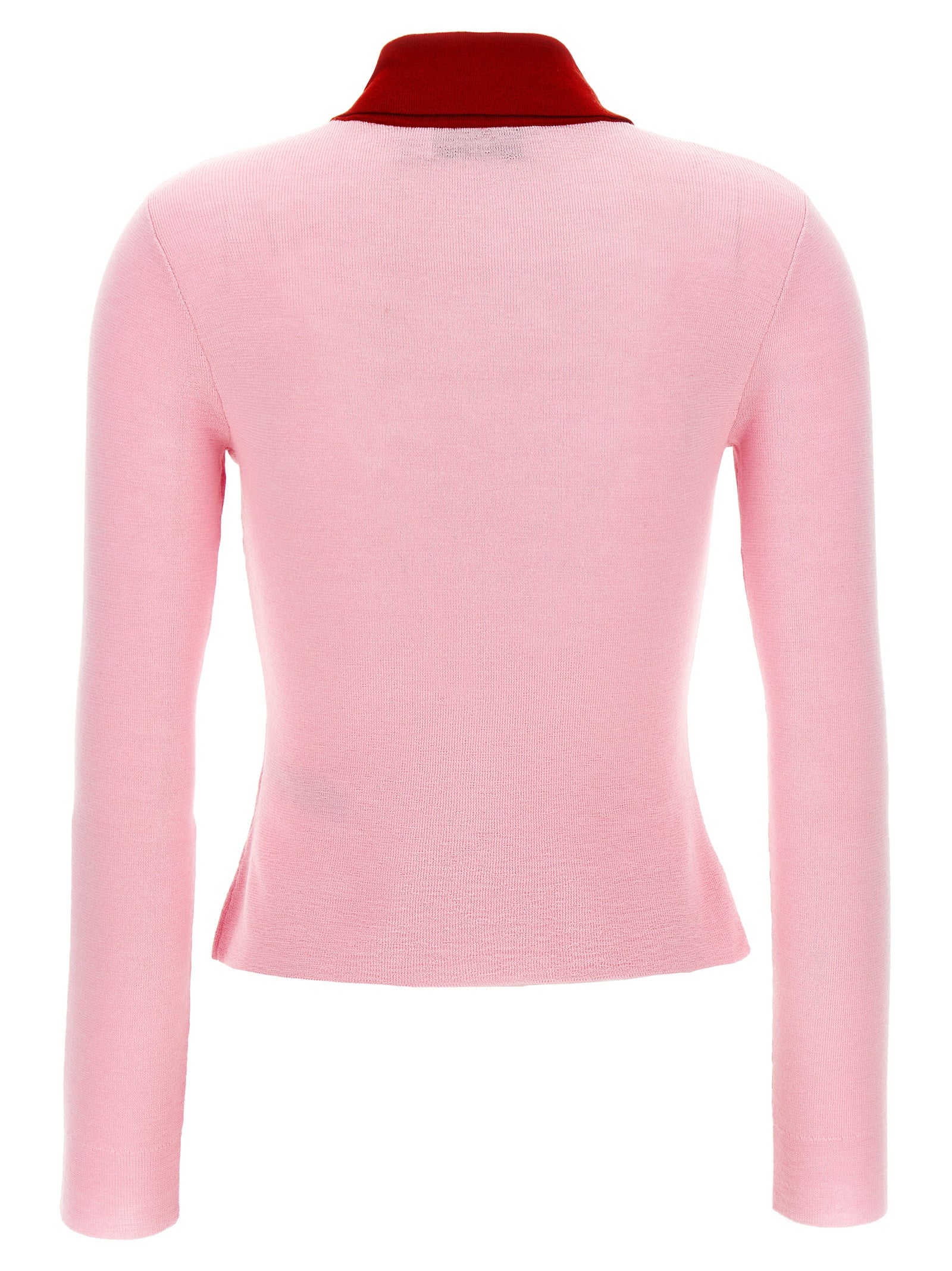 SELF PORTRAIT - SELF PORTRAIT - ’Pink Merino Wool’ cardigan - Women’s Knitwear