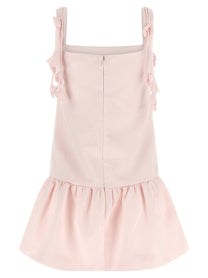 SELF PORTRAIT - SELF PORTRAIT - ’Pink Flower Taffetà’ dress - Women’s Clothing