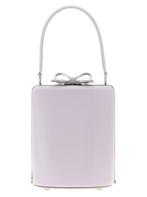 SELF PORTRAIT - SELF PORTRAIT - ’Lilac leather mini bow’ handbag - Women’s Bags