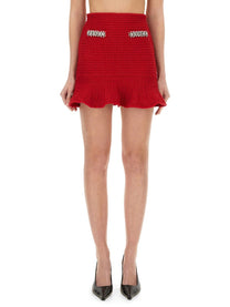 SELF-PORTRAIT - Self Portrait Textured Knit Skirt - Woman-&gt;Clothing-&gt;Skirts