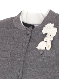 Self-Portrait - Self-portrait Sweaters Grey - Topwear