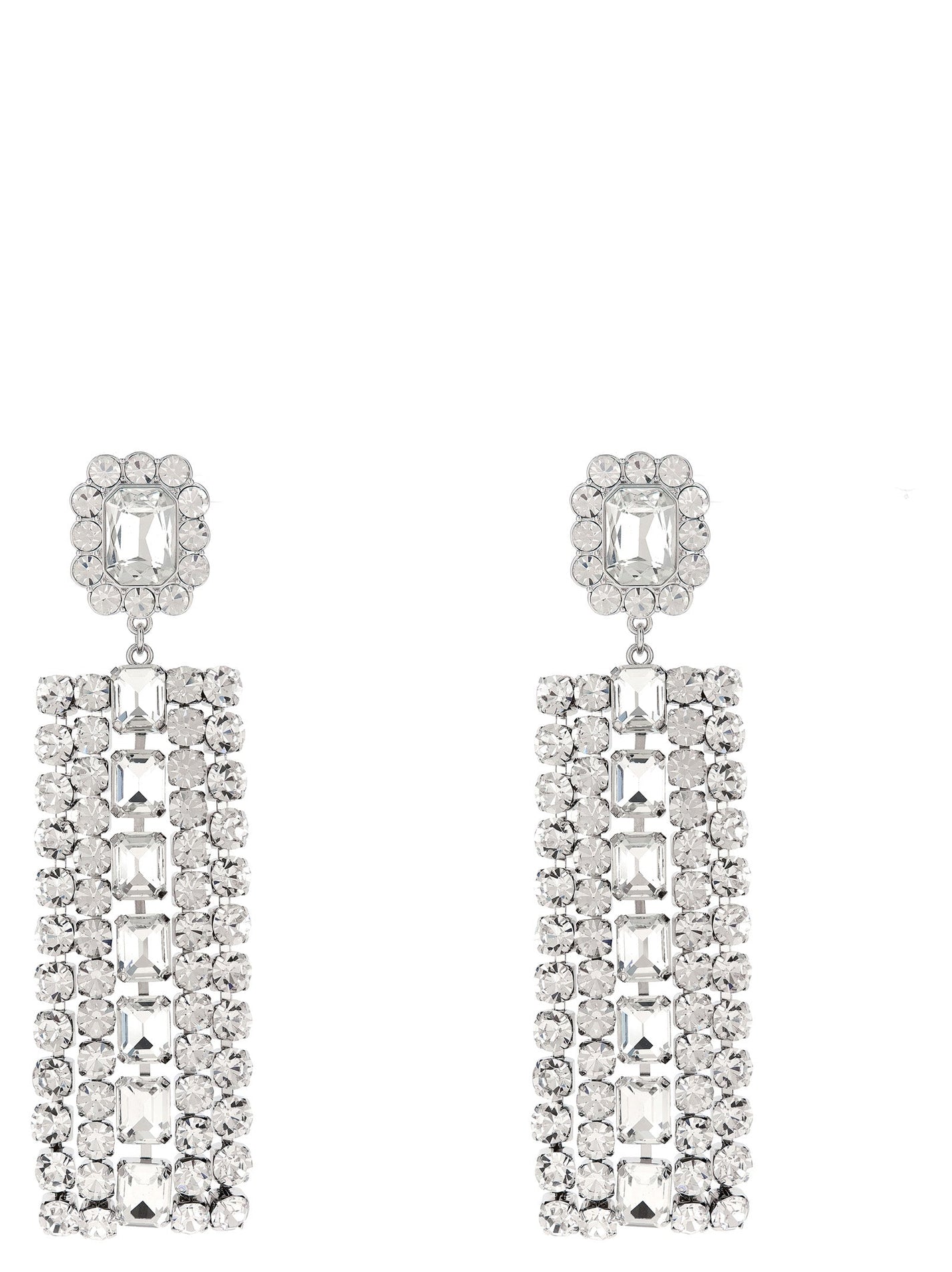 SELF PORTRAIT - SELF PORTRAIT - ’Multi Crystal Droplet’ earrings - Women’s Accessories