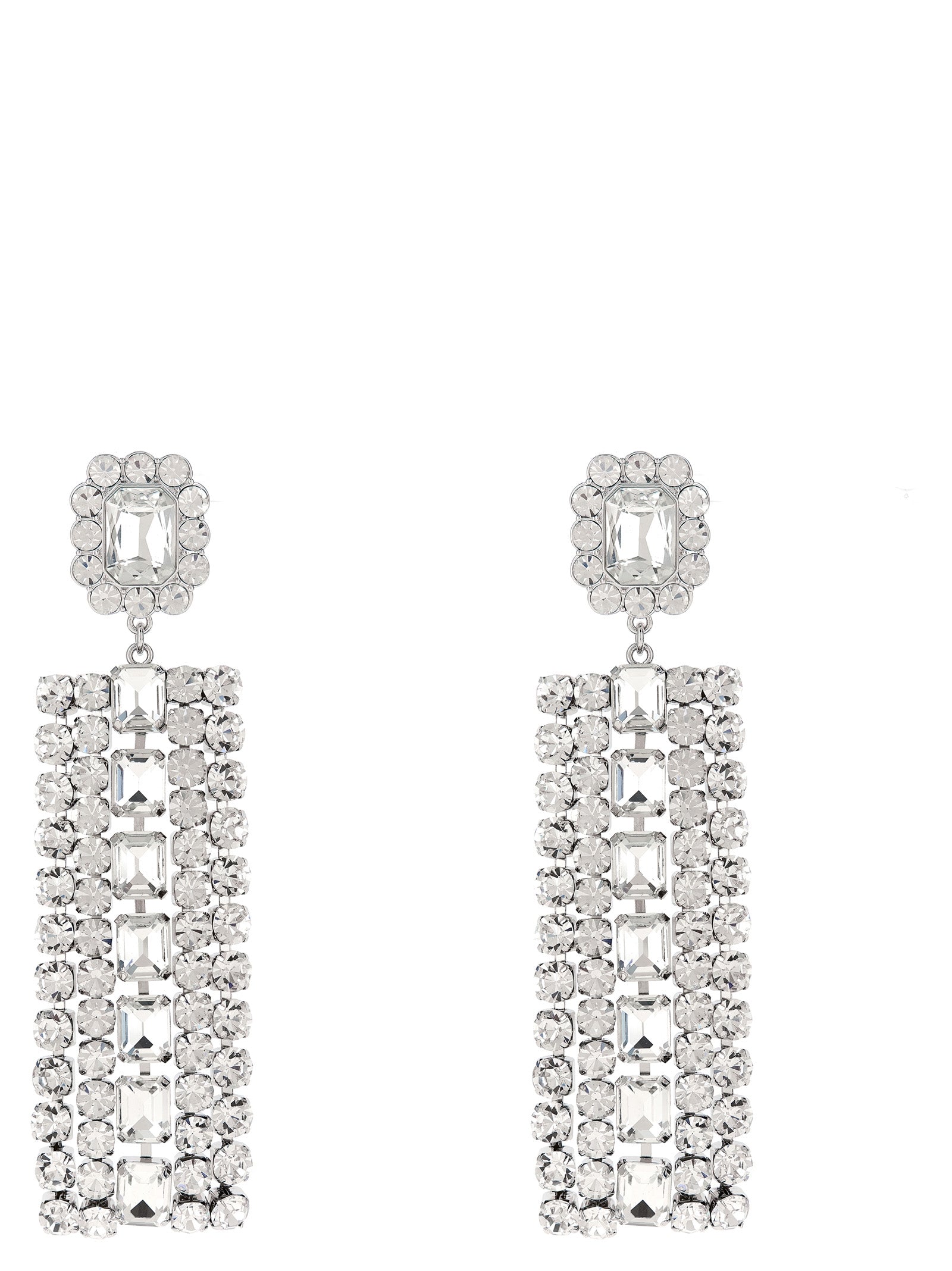 SELF PORTRAIT - SELF PORTRAIT - ’Multi Crystal Droplet’ earrings - Women’s Accessories