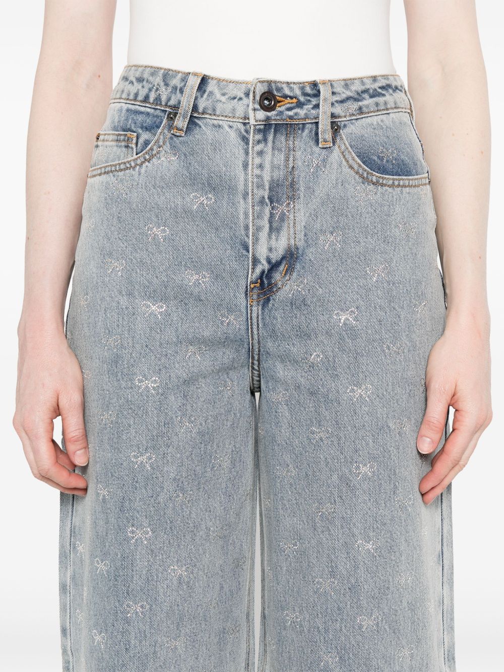 Self-Portrait - Self-portrait Jeans Clear Blue - Jeans