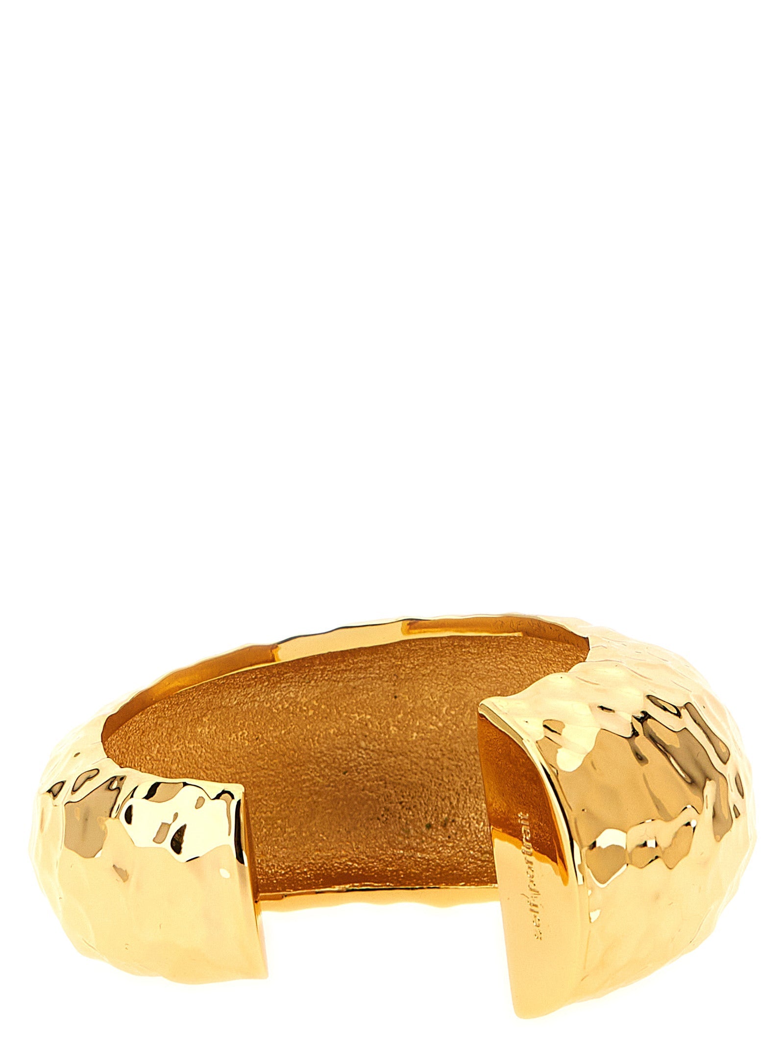 SELF PORTRAIT - SELF PORTRAIT - ’Hammered Gold Cuff’ bracelet - Women’s Accessories