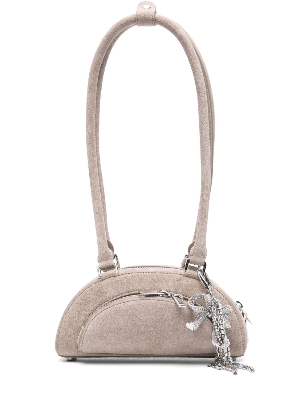 Self-Portrait - Self-Portrait Suede mini shoulder bag - Women’s Bags