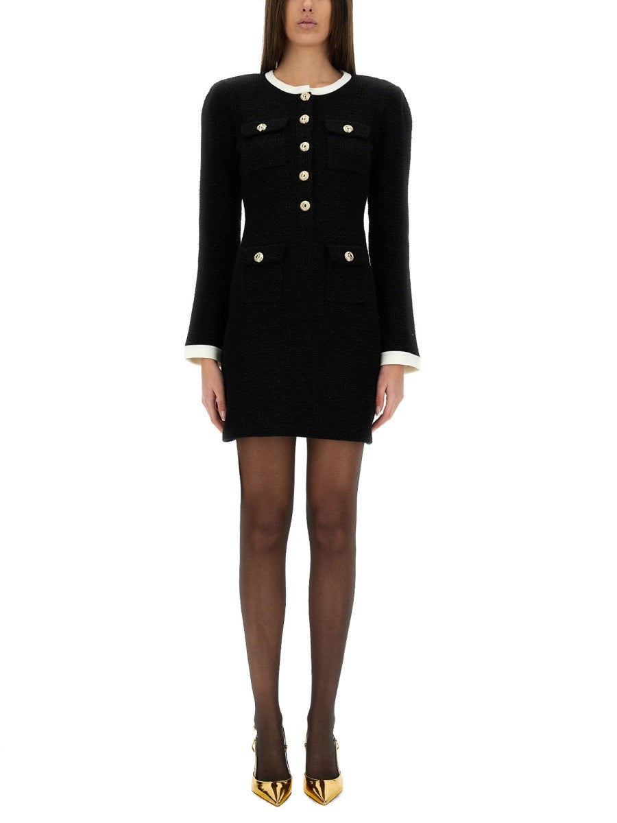 SELF-PORTRAIT - Self Portrait Knitted Mini Dress - Woman-&gt;Clothing-&gt;Dresses