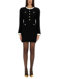 SELF-PORTRAIT - Self Portrait Knitted Mini Dress - Woman-&gt;Clothing-&gt;Dresses