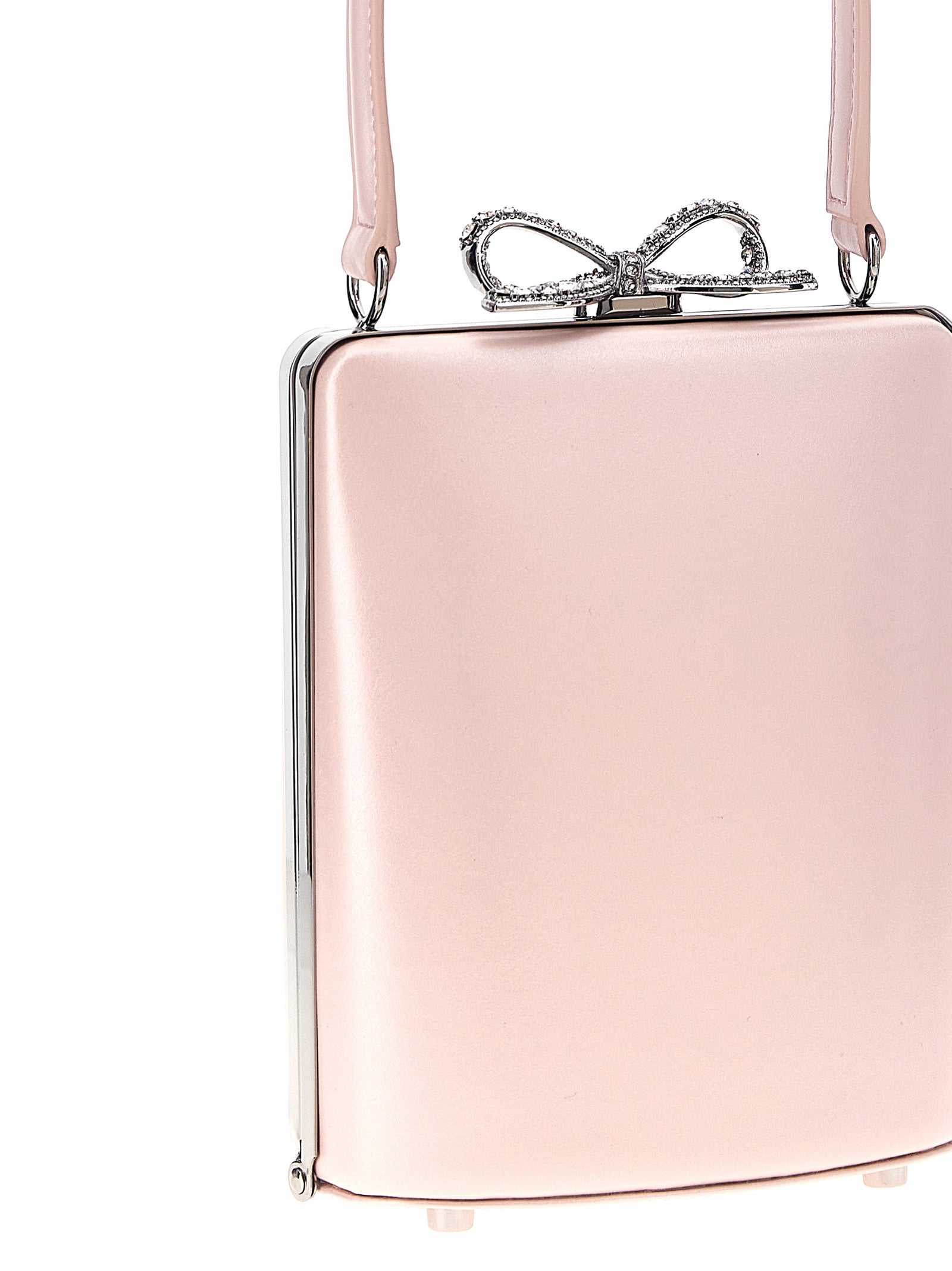 SELF PORTRAIT - SELF PORTRAIT - ’Pink Leather Mini Bow’ handbag - Women’s Bags