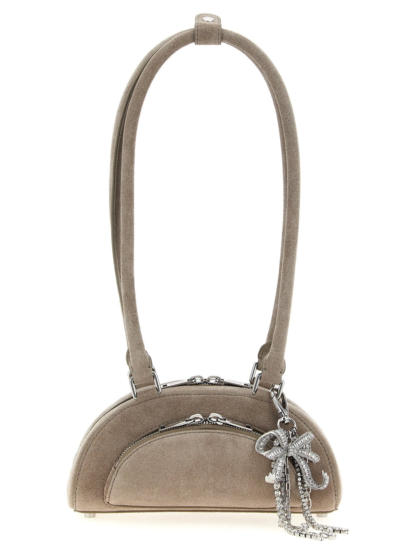 SELF PORTRAIT - SELF PORTRAIT - ’Suede mini with charm’ shoulder bag - Women’s Bags