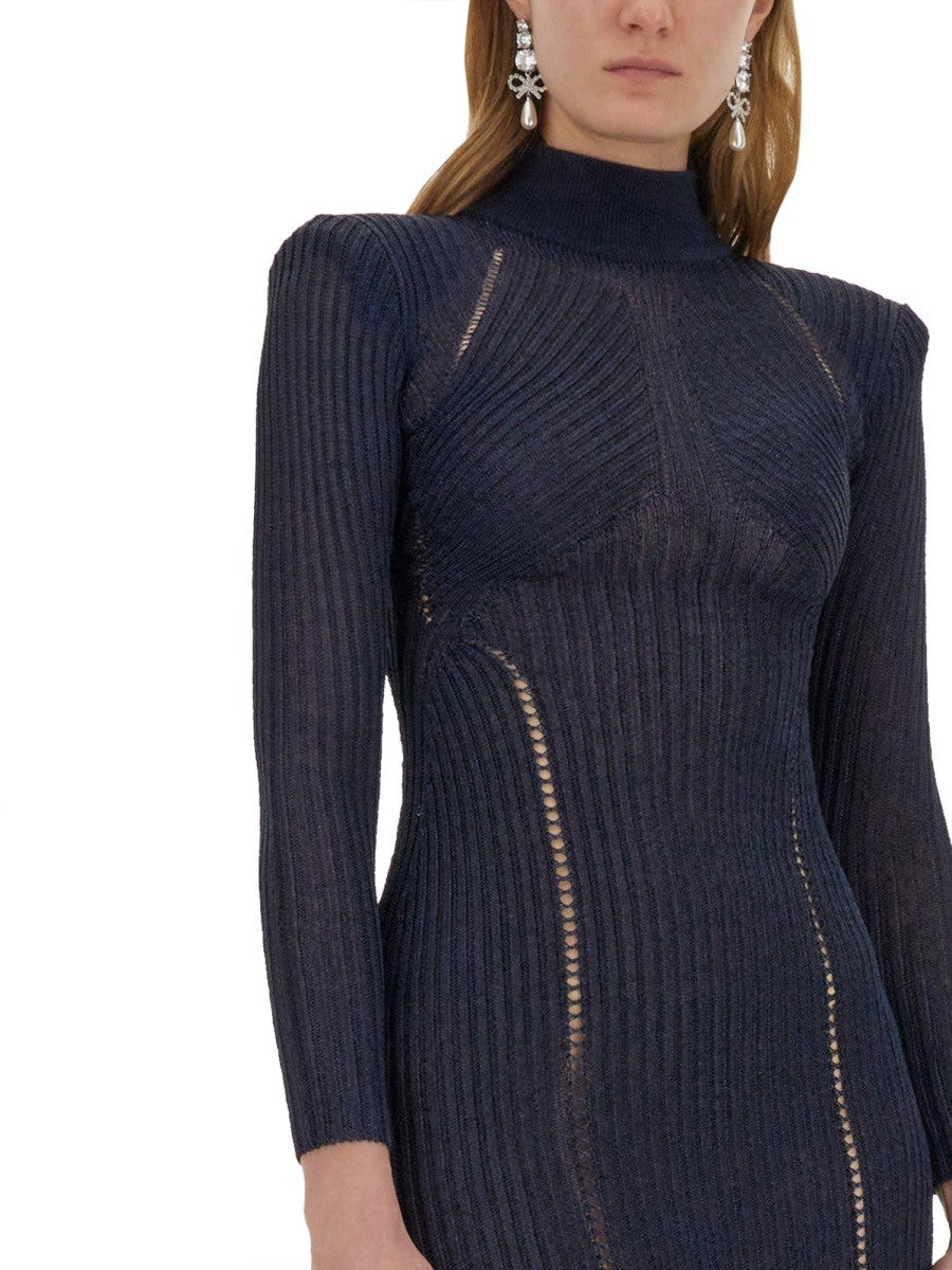 SELF-PORTRAIT - Self Portrait Lurex Knit Maxi Dress - Woman-&gt;Clothing-&gt;Dresses