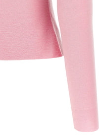 SELF PORTRAIT - SELF PORTRAIT - ’Pink Merino Wool’ cardigan - Women’s Knitwear