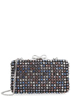 self-portrait Women's Crystal Chainmail Clutch Bag Multicolor