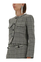 self-portrait Women's Houndstooth Jacket Multicolor, view 4