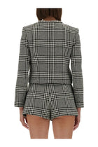 self-portrait Women's Houndstooth Jacket Multicolor, view 3