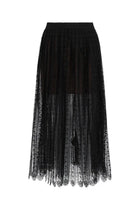 self-portrait Women's Lace Midi Skirt Black