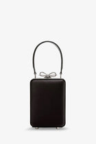 self-portrait Women's Satin Shoulder Bag Black, view 2