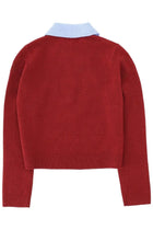 self-portrait Women's Top Polo Red, view 2