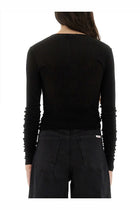 self-portrait Women's Viscose Knit Top Black, view 3