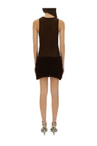 Selia Richwood Women's Mini Poncik Dress Brown, view 3