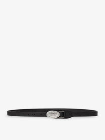 Fendi Men's Selleria Lather Belt Black