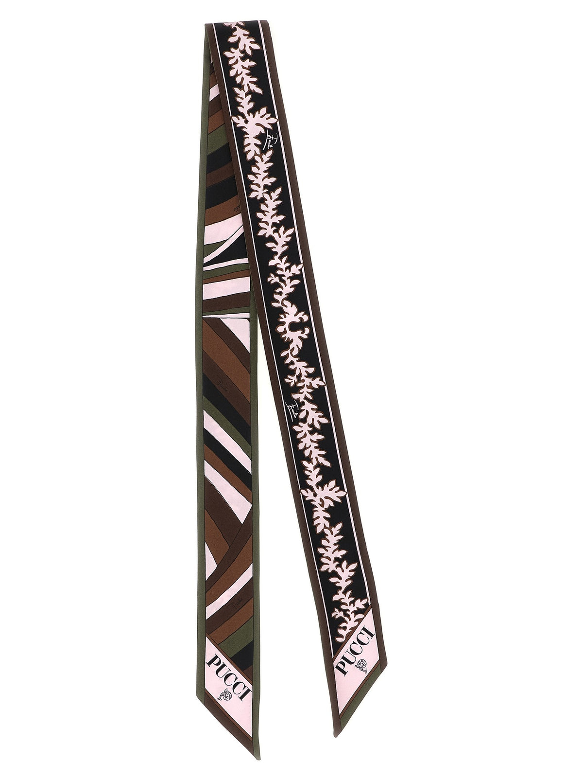 Emilio Pucci Selva and Iride Scarves Gold