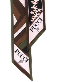 Emilio Pucci Selva and Iride Scarves Gold