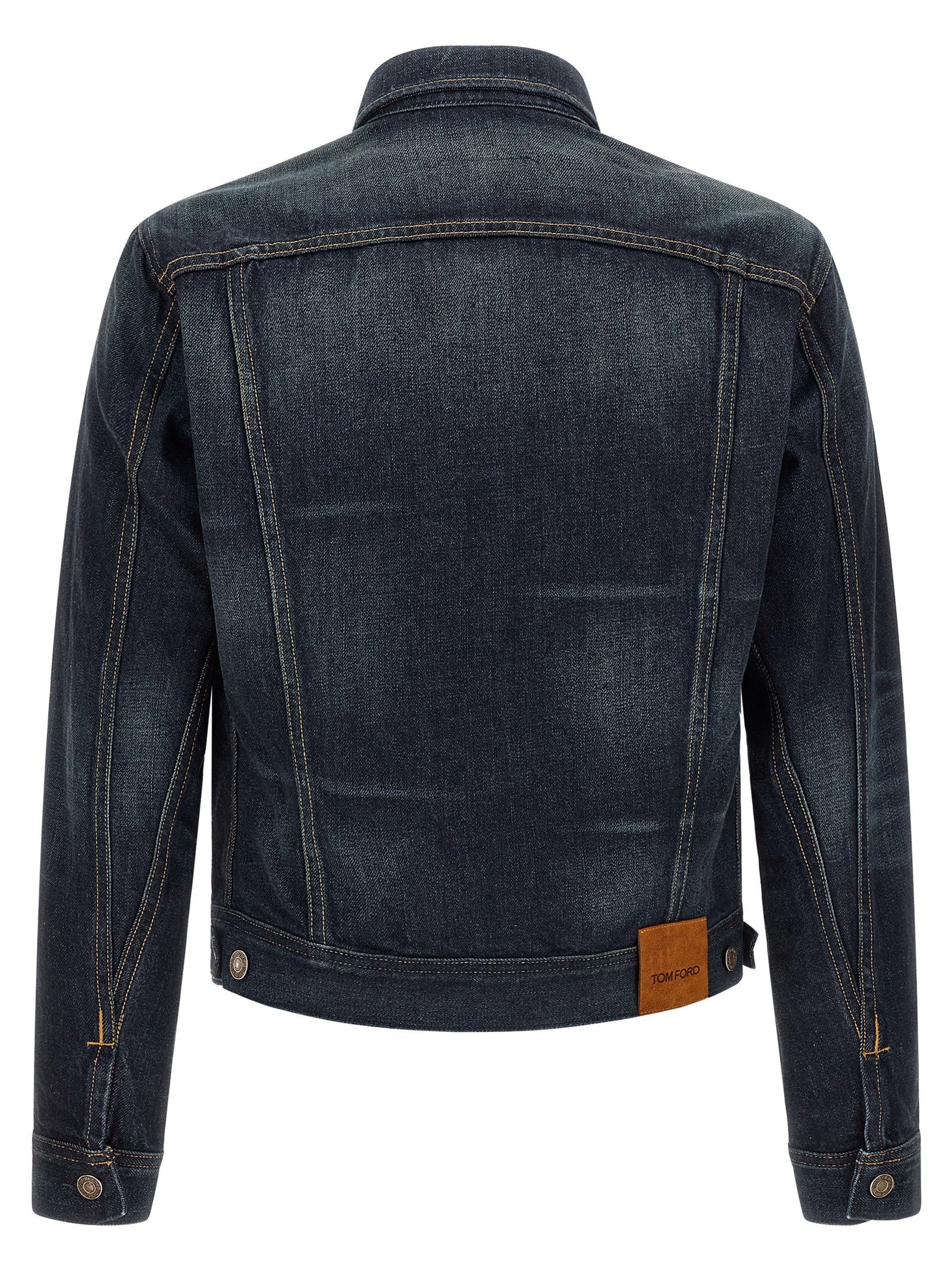 Tom Ford Selvedge Icon Jacket Blue
