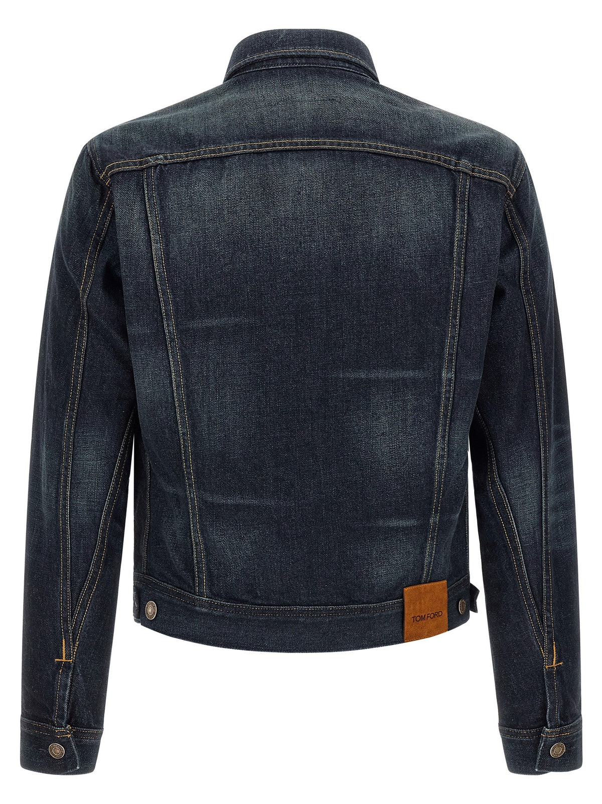 Tom Ford Selvedge Icon Jacket Blue, view 2