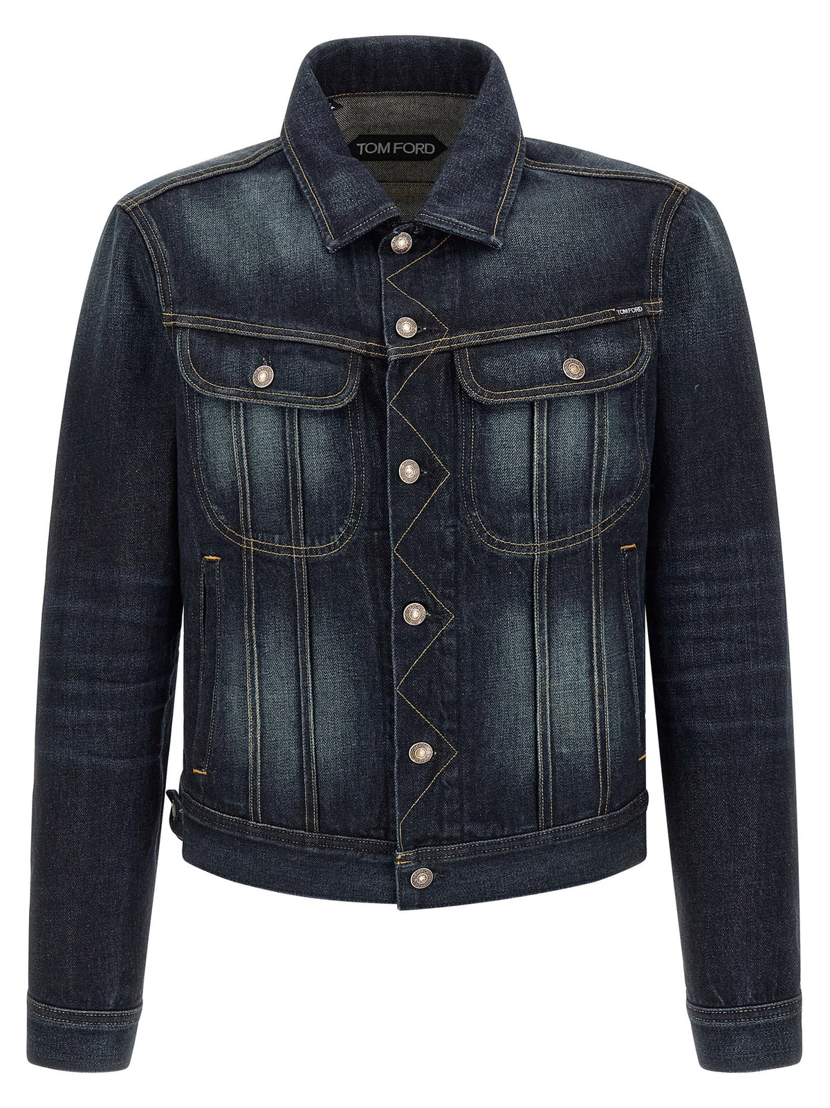 Tom Ford Selvedge Icon Jacket Blue