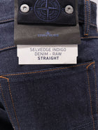 Stone Island Men's Selvedge Indigo Jeans Blue, view 3