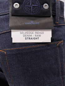 Stone Island Men's Selvedge Indigo Jeans Blue