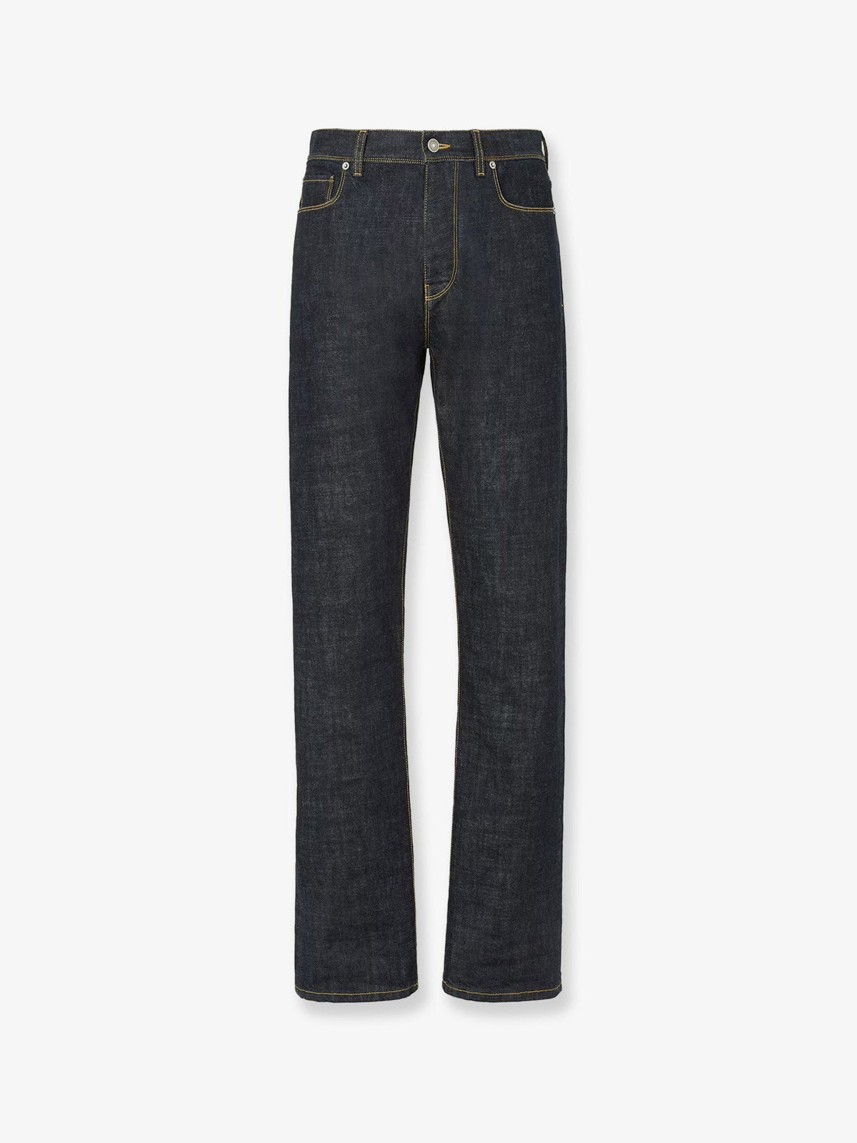 Fendi Women's Selvedge Slim Five Pockets Jeans Blue