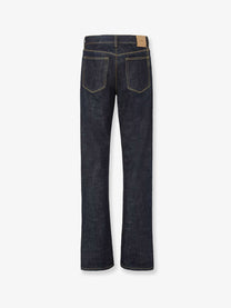 Fendi Women's Selvedge Slim Five Pockets Jeans Blue, view 2