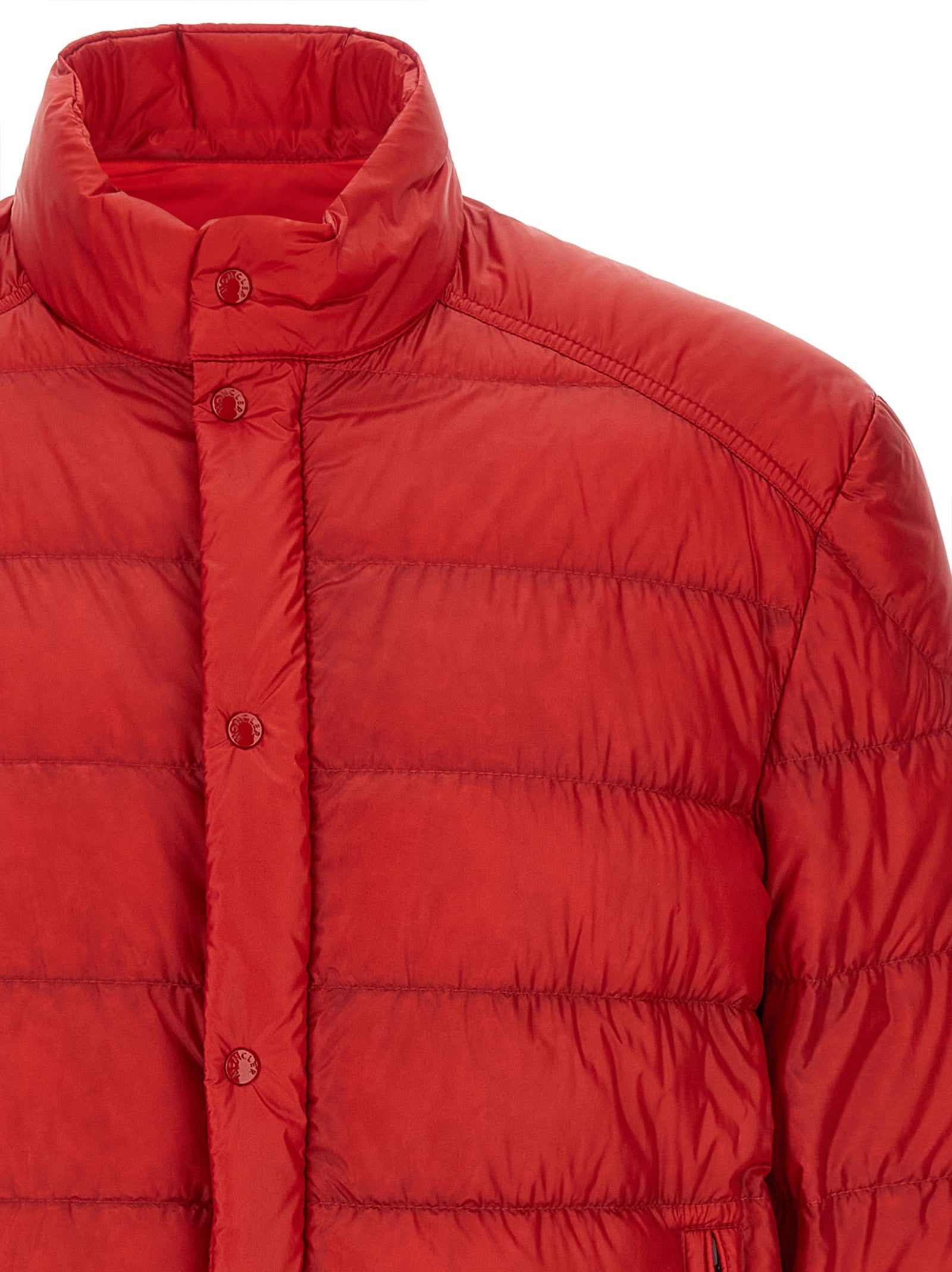 Moncler Selves Down Jacket Red