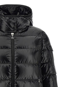Moncler Semi Gloss Courcelles Down Jacket Black, view 3