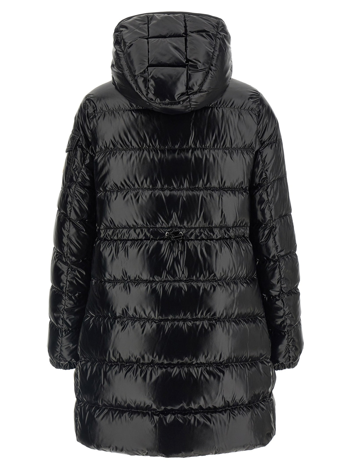 Moncler Semi Gloss Courcelles Down Jacket Black, view 2