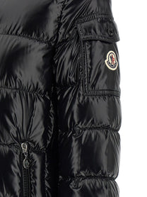 Moncler Semi Gloss Courcelles Down Jacket Black, view 4